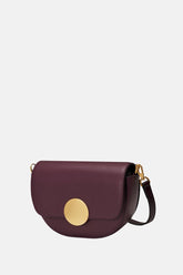 Oryany - Lottie Saddle Crossbody Small Handbags - Eggplant / One Size